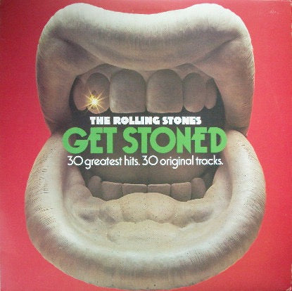 Image of Front Cover of 1944006S: 2xLP - THE ROLLING STONES, Get Stoned (Arcade; ADEP32, UK 1977, Gatefold) Edge and ring wear with price sticker residue. Sturdy sleeve. Discs are strong VG, close to VG+.  G+/VG