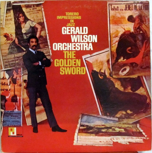 Image of Front Cover of LP - VG/VG+ - GERALD WILSON ORCHESTRA, Golden Sword (Pacific Jazz; PJ-10111, US 1966, Gatefold, Mono), Ring Wear,  - 2826186E