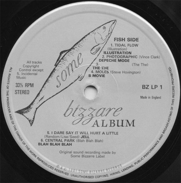 Image of Label Cover of LP - VG/G+ - VARIOUS, Some Bizzare Album (Some Bizzare; BZ LP 1, UK 1981, Inner, feat Depeche Mode, The The, Soft Cell, Blancmange...), Light scratches & hairlines, edge wear,  - 3546024S