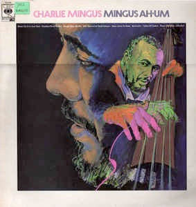 Image of Front Cover of LP - VG/VG - CHARLES MINGUS, Mingus Ah-Um (CBS Realm Jazz; 52346, UK 1969 Reissue, Laminated Front Sleeve, Mono, Back cover does not include boxed "This stereo record..." text, this artwork variant does not seem to be on Discogs), Light scratches, edge & ring wear, sticker remnants,  - 4146167S