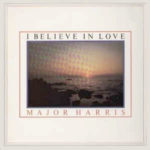 Image of Front Cover of 4244188S: LP - MAJOR HARRIS, I Believe in Love (Streetwave; MKL3, UK 1984) Strong VG  VG/VG