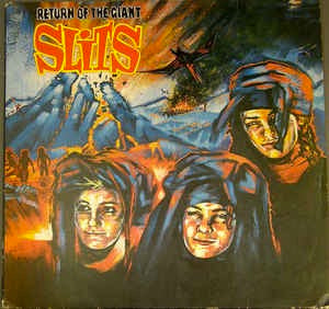 Image of Front Cover of 5014378C: LP - SLITS, Return of the Giant Slits (CBS; 85269, UK 1981, Inner) Glossy vinyl, Some light marks only, Sleeve has a crease  VG/VG