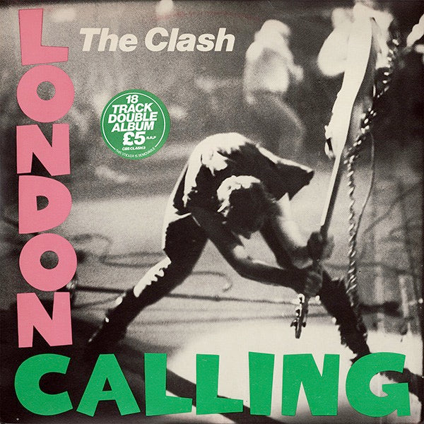 Image of Front Cover of 2xLP - VG/VG - THE CLASH, London Calling (CBS; CBS CLASH 3, UK 1979, 2 Inserts, First Press), Strong VG, Ring Wear,  - 3626302E