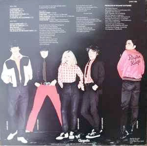 Image of Back Cover of LP - VG+/VG+ - BLONDIE, Blondie (Chrysalis Blue/White; CHR 1165, UK 1977 Reissue, No "Tone" In Runouts), ,  - 1526051E