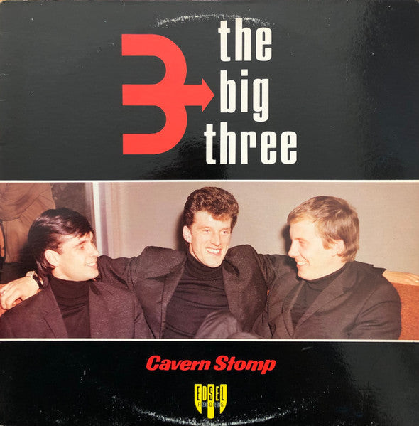 Image of Front Cover of 5044267S: LP - BIG THREE, Cavern Stomp (Edsel; ED111, UK 1982, Insert) Some sleeve creasing  VG/VG+