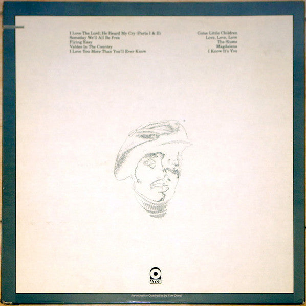 Image of Back Cover of LP - VG/VG - DONNY HATHAWAY, Extension of a Man (Atco; QD 7029, US 1973, Gatefold, Quadraphonic), Corner cut top right. Vinyl is strong VG - just a few light marks.,  - 3626179E
