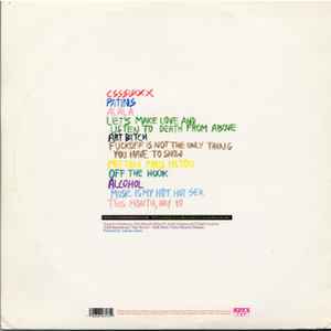 Image of Back Cover of LP - VG/VG - CSS, Cansei De Ser Sexy (Sub Pop; SP717, US 2006, Insert), Some light fogging on vinyl from storage.,  - 1316109C