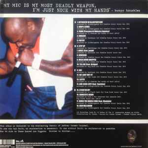 Image of Back Cover of 2xLP - G+/VG+ - BUMPY KNUCKLES (FREDDIE FOXXX), Konexion (Rapster; RR0014LP, France 2003, Inner), Wear to sleeve with muliple creasing around edges.,  - 2346160S