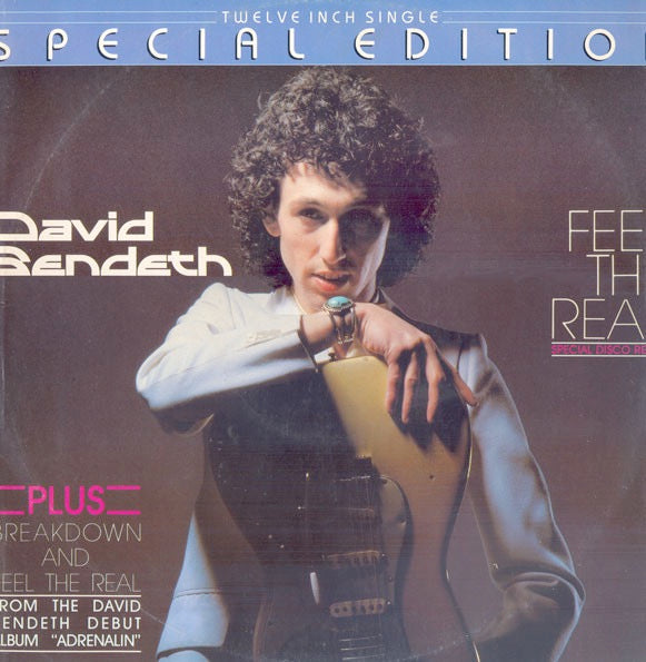 Image of Front Cover of 12" - VG/VG - DAVID BENDETH, Feel the Real (IGM; 12 SID 113, UK 1979), ,  - 4426051E