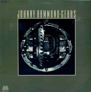 Image of Front Cover of 5114586C: LP - JOHNNY HAMMOND, Gears (Milestone; MX 9062, Germany 1987 Reissue, Glossy Sleeve) Lots of marks. Plays with some surface noise.  VG/G