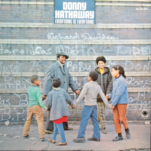Image of Front Cover of LP - VG+/VG - DONNY HATHAWAY, Everything is Everything (Atlantic; SD 33-332, US 1980s Reissue), ,  - 2326119E