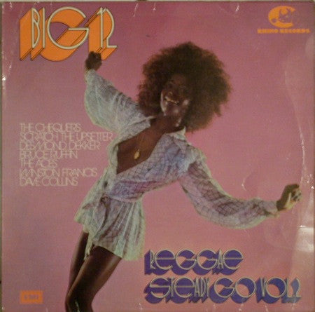 Image of Front Cover of 5215331C: LP - VARIOUS ARTISTS, Reggae Steady Go Vol. 2 (Rhino; SRNN7002, UK 1972, Laminated Front Sleeve) Strong VG to sleeve.  VG/VG+