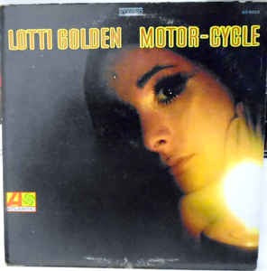 Image of Front Cover of 4725105E: LP - LOTTI GOLDEN, Motor-Cycle (Atlantic; SD8223, US 1969, Insert) Strong VG, Cut-out (Hole punched), Ring Wear  VG/VG