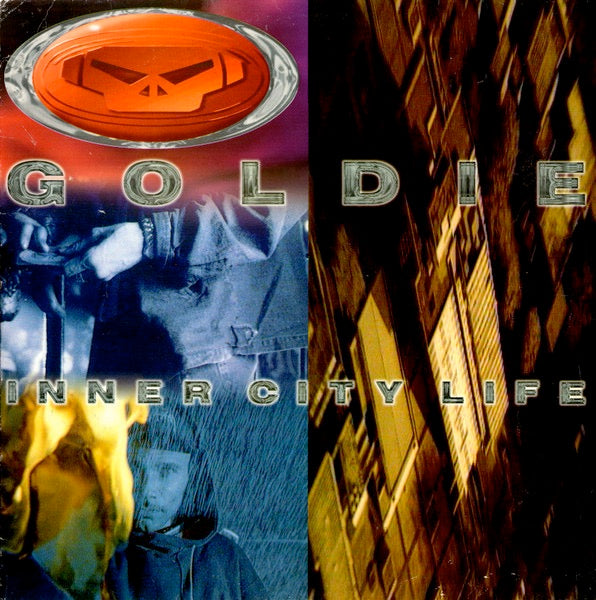 Image of Front Cover of 12" - VG/VG+ - GOLDIE, Inner City Life (FFRR; FX 267, UK 1995, Picture Sleeve), Very minor sticker damage to sleeve.,  - 2726012E