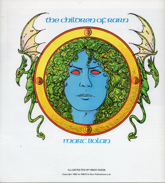 Image of Back Cover of 10" EP - VG/VG - MARC BOLAN, Children of Rarn (Marc on Wax; ABOLAN2, UK 1982, Gatefold, Booklet), ,  - 3015443C