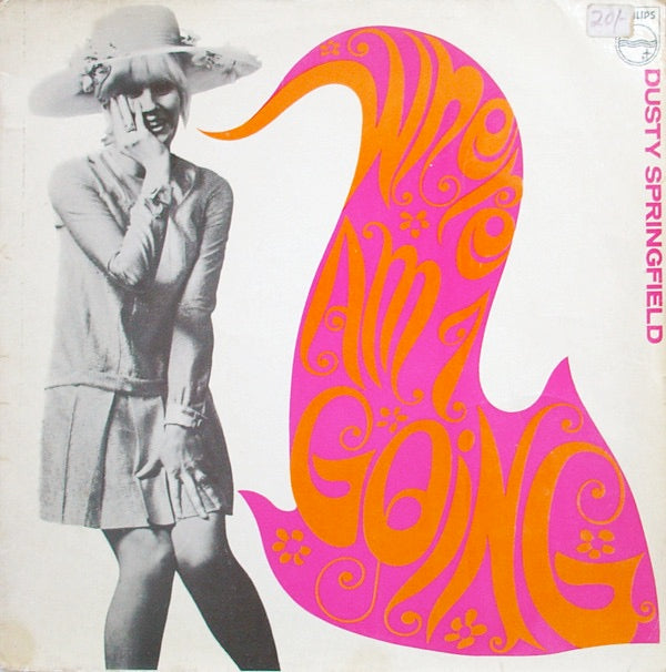 Image of Front Cover of 1314349C: LP - DUSTY SPRINGFIELD, Where Am I Going (Philips; BL 7820, UK 1967, Laminated Flipback Sleeve, Mono) Strong VG. Discoloured sleeve.  VG/VG