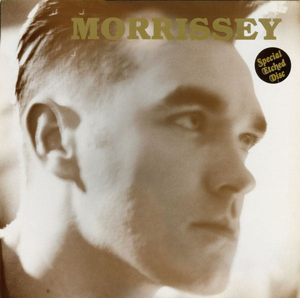 Image of Front Cover of 12" - VG/VG+ - MORRISSEY, Interesting Drug (HMV; 12POPS1621, UK 1989, Etched Disc), ,  - 3126111E