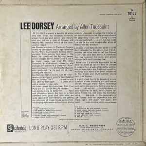 Image of Back Cover of LP - VG/VG - LEE DORSEY, Ride Your Pony / Get Out Of My Life, Woman (Stateside; SL 10177, UK 1966, Flipback Sleeve, Mono), Very light marks only,  - 1246285S