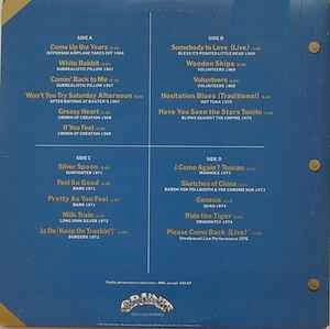 Image of Back Cover of 2xLP - G+/VG+ - JEFFERSON AIRPLANE, Flight Log (Grunt; CYL2-1255, US 1977, Textured Gatefold Sleeve, 2 Inners & Booklet), Cut-out (Notched), Inners Split, Heavy Ring Wear, Corner Bumps,  - 4326254E
