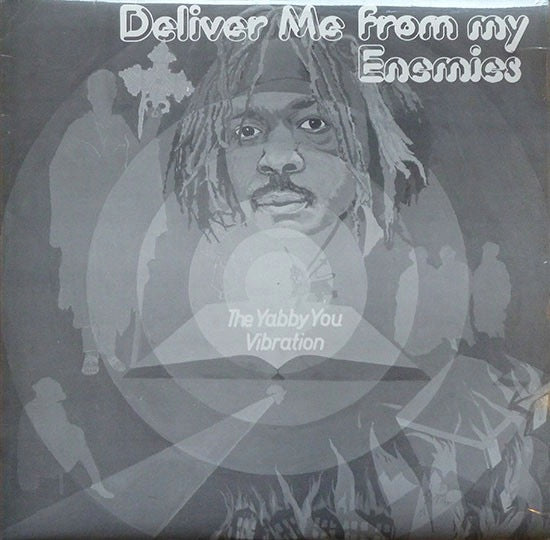 Image of Front Cover of LP - VG+/VG+ - THE YABBY YOU VIBRATION (YABBY YOU), Deliver Me From My Enemies (Grove Music; GMLP 001, UK 1977, Laminated Front Sleeve), Nice copy! Disc is glossy with only the lightest of marks. Sleeve has a few pinches to laminated spine and is slightly wavy from manufacturing.,  - 2316302C