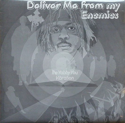 Image of Front Cover of LP - VG+/VG+ - THE YABBY YOU VIBRATION (YABBY YOU), Deliver Me From My Enemies (Grove Music; GMLP 001, UK 1977, Laminated Front Sleeve), Nice copy! Disc is glossy with only the lightest of marks. Sleeve has a few pinches to laminated spine and is slightly wavy from manufacturing.,  - 2316302C