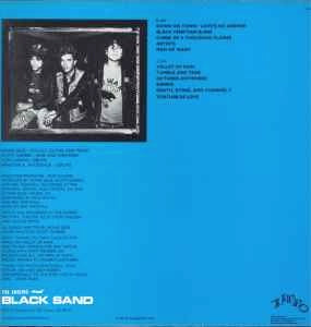 Image of Back Cover of LP - VG/VG+ - GIANT SAND, Valley Of Rain (Zippo White Labels; ZONG008, UK 1986), Company insert.,  - 3215494C