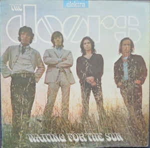 Image of Front Cover of LP - VG/G - THE DOORS, Waiting for the Sun (Elektra Butterfly, No w Logo on Rim; K42041, UK 1971 Reissue, Gatefold), ,  - 3016237C
