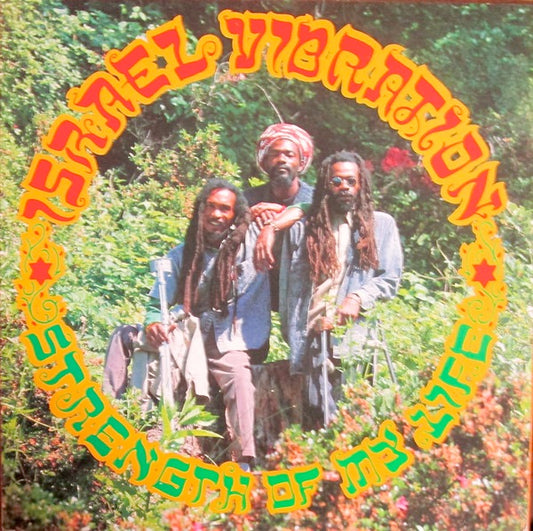 Image of Front Cover of LP - VG/VG+ - ISRAEL VIBRATION, Strength Of My Life (Real Authentic Sound; RAS 3037, UK 1988), Superficial lines only.,  - 3026216E