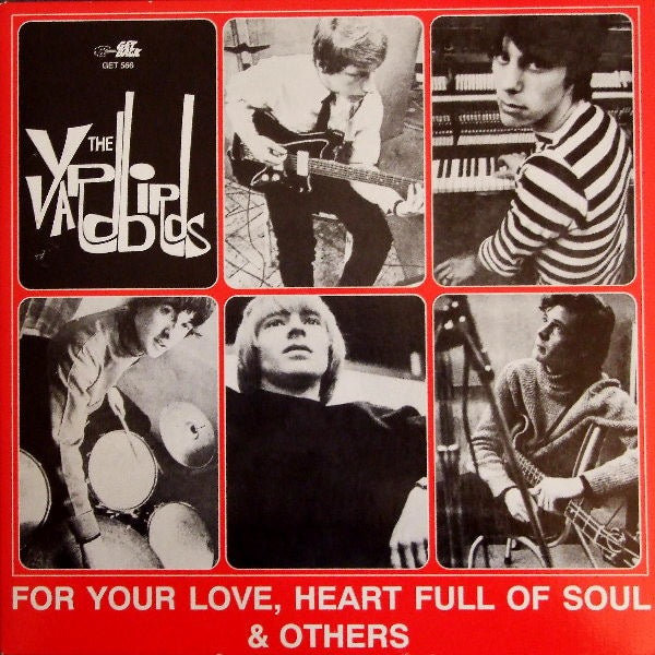 Image of Front Cover of LP - VG+/VG - YARDBIRDS, For Your Love, Heart Full Of Soul (Get Back; GET566, Italy 1999 Reissue, Gatefold, 180 Gram Vinyl), ,  - 4326071E