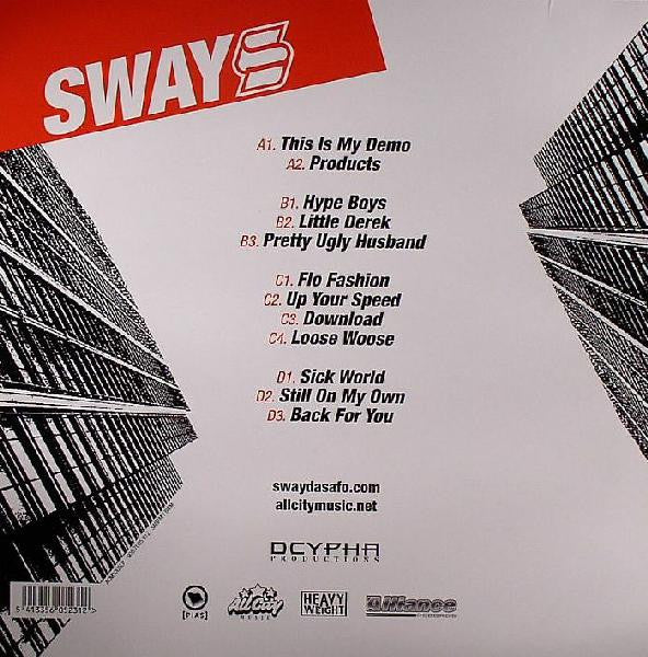 Image of Back Cover of 2xLP - VG+/VG+ - SWAY, This Is My Demo (All City; ACM1005LP, UK 2006), Sleeve has minor spine creasing but looks great, discs in excellent condition,  - 2826034E