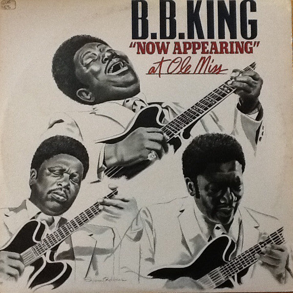 Image of Front Cover of 2xLP - VG/VG+ - B.B. KING, Now Appearing at Ole Miss (MCA; MCDW452, UK 1980, Gatefold), Edge and Ring Wear,  - 4246224S