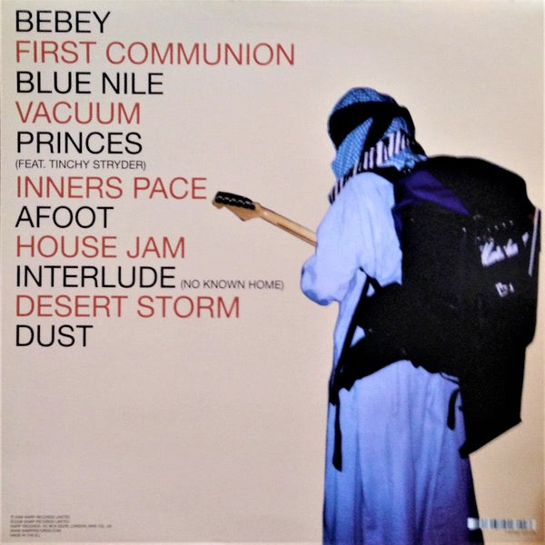 Image of Back Cover of LP - VG+/VG+ - GANG GANG DANCE, Saint Dymphna (Warp; WARPLP171, UK 2008), ,  - 1126110E