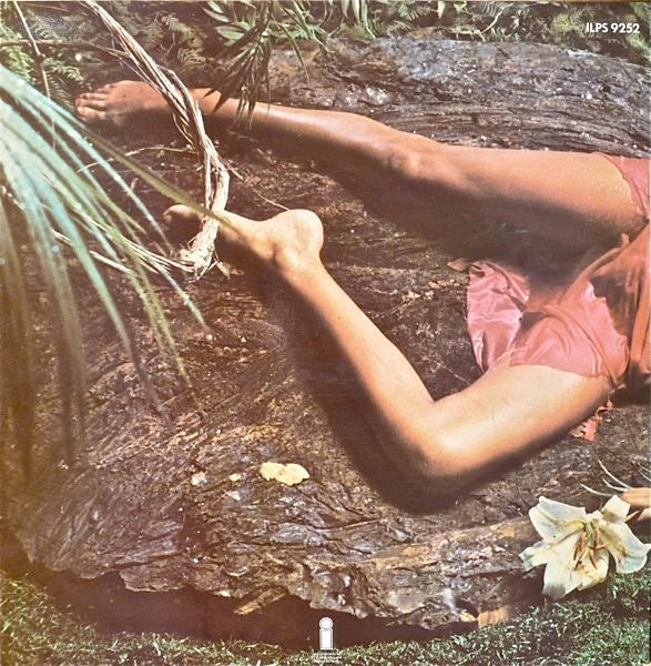 Image of Back Cover of LP - G+/G+ - ROXY MUSIC, Stranded (Island Pink Rim; ILPS 9252, UK 1973, Laminated Gatefold Sleeve), Rip in one bottom corner, edge wear. Inner ripped. ,  - 2026331E