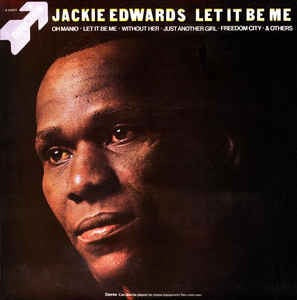 Image of Front Cover of 1914071C: LP - JACKIE EDWARDS, Let It Be Me (Direction; 8-63977, UK 1970, Laminated Front Sleeve) Light marks throughout. Some bubbling to laminate.  VG/G+