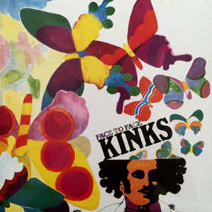 Image of Front Cover of 3524518E: LP - THE KINKS, Face to Face (Earmark; 42004, UK 1998 Reissue, Gatefold, 180 Gram Vinyl) Shop sticker on inner sleeve. A few light marks on the vinyl  VG/VG