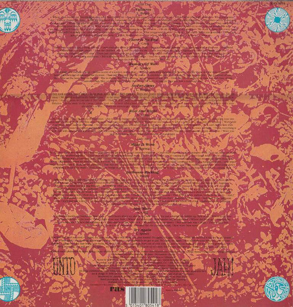 Image of Back Cover of LP - VG+/VG - ISRAEL VIBRATION, Praises (RAS; RAS3054, UK 1990), Strong VG, only a few light hairlines,  - 2526453E