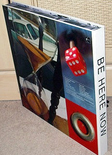 Image of Back Cover of CD - EX/EX - OASIS, Be Here Now (Creation; CRECD219, UK 1997, Box Set, Booklet, Limited Edition), , Offered to Oasis fan club members only for the release of Be Here Now in very ltd numbers.12" x 12" box set size with pull out glossy "The Recording Of Be Here Now" photographic booklet.  - 1956104S