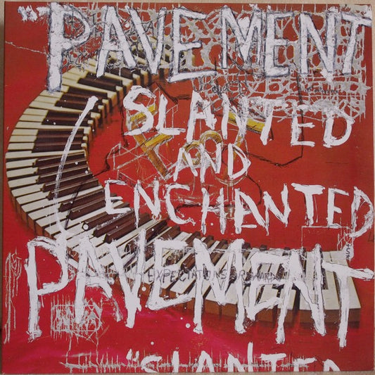 Image of Front Cover of LP - NEW/NEW - PAVEMENT, Slanted and Enchanted (Matador; OLE0380, US 2010 Reissue, Insert), , In their own way, Pavement changed the face of '90s rock just as much as Nirvana, at least for those with an ear closer to the ground of the indie scene. In fact, they virtually defined the indie scene for that decade, and their first full-length album Slanted and Enchanted was the non-anthem of slacker rock. For years after its release, every hip indie band seemed to imitate Pavement's fall