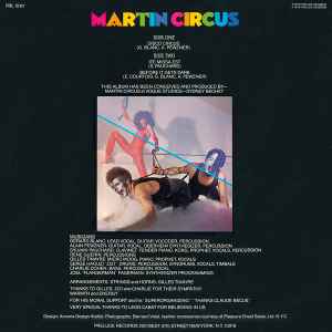 Image of Back Cover of LP - VG+/VG+ - MARTIN CIRCUS, Disco Circus (Prelude; PRL 12167, US 1979, Picture Sleeve), ,  - 4446087S