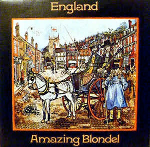 Image of Front Cover of 4914386C: LP - AMAZING BLONDEL, England (Island Pink Rim; ILPS 9205, UK 1972, Textured Gatefold)   VG+/VG+