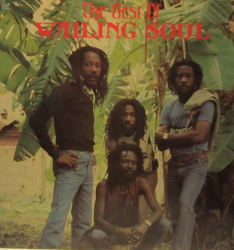 Image of Front Cover of LP - VG/G+ - WAILING SOULS, Best Of (Empire; JJ167, US 1984), Light creasing and sticker residue. ,  - 2146100S