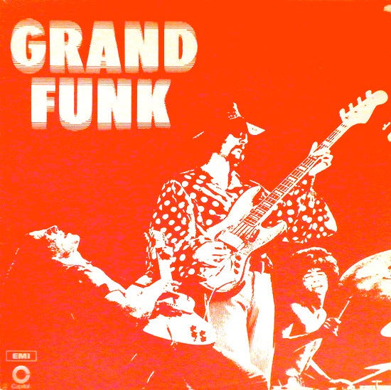 Image of Front Cover of LP - VG/VG+ - GRAND FUNK RAILROAD, Grand Funk (Capitol Green; E-ST 406, UK 1971 Reissue), ,  - 2826229E