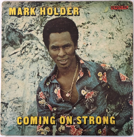 Image of Front Cover of LP - VG+/VG - MARK HOLDER, Coming On Strong (Maholta Records; 0001, Trinidad 1974), A couple of bumped corners and a handful of light hairlines only.,  - 2926006E