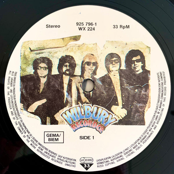 Image of Label Cover of 4024039E: LP - TRAVELING WILBURYS, Volume One (Wilbury Records; 925 796-1, Europe 1988, Inner)   VG+/G+