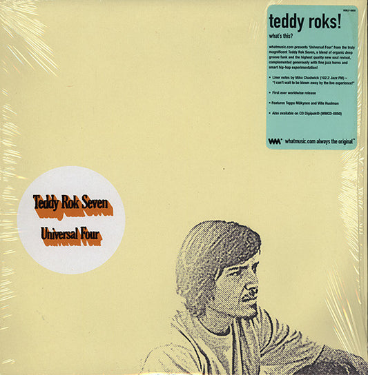 Image of Front Cover of LP - VG+/VG - TEDDY ROK SEVEN, Universal Four (Whatmusic.com; WMLP-0050, UK 2004), ,  - 3925193E