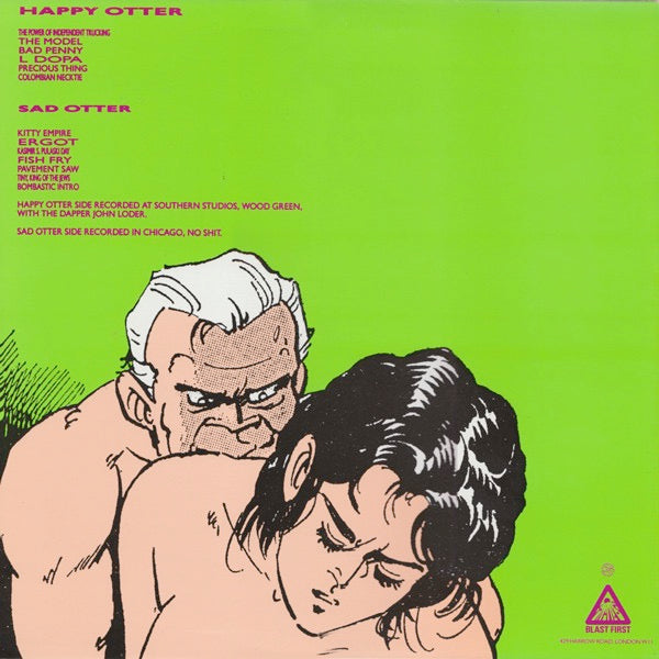 Image of Back Cover of LP - VG/VG - BIG BLACK, Songs About Fucking (Blast First; BFFP19, UK 1987, Censorship Sticker on Front Sleeve, Inner), Light hairlines. Edgewear.,  - 3126110E