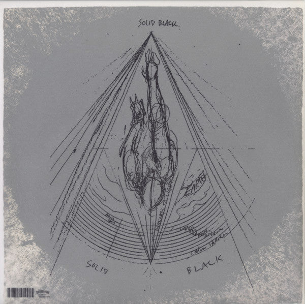 Image of Back Cover of 2xLP - VG+/VG - SUNN O))), Monoliths & Dimensions (Southern Lord; sunn100, US 2009, Gatefold With Vellum Outer Jacket, 2 Inners & Insert, 180 Gram Black Vinyl), Second disc has a noticeable edge warp, plays through.,  - 2216252C