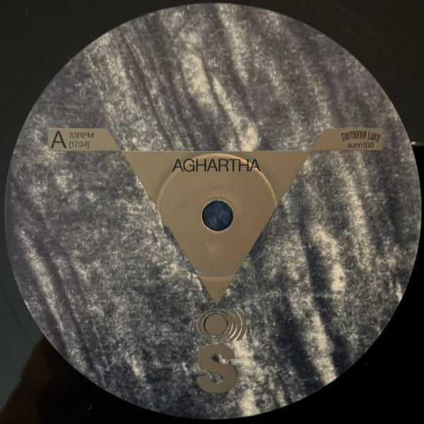 Image of Label Cover of 2xLP - VG+/VG - SUNN O))), Monoliths & Dimensions (Southern Lord; sunn100, US 2009, Gatefold With Vellum Outer Jacket, 2 Inners & Insert, 180 Gram Black Vinyl), Second disc has a noticeable edge warp, plays through.,  - 2216252C