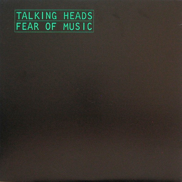 Image of Front Cover of 5124118E: LP - TALKING HEADS, Fear of Music (Sire; SRK6076, UK 1979, Non-Textured Sleeve, Inner) Split Seam, Edge and Ring Wear  G+/VG