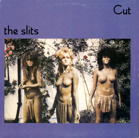 Image of Front Cover of 0216034C: LP - THE SLITS, Cut (4 Men With Beards; 4M506, US 2005 Reissue, Inner, 180 Gram Vinyl) Still In Opened Shrinkwrap With Hype Sticker  VG+/VG